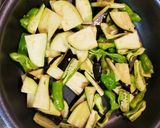 シソ香る⭐ししとうと茄子の味噌炒め⭐作り方2写真