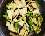 シソ香る⭐ししとうと茄子の味噌炒め⭐作り方2写真