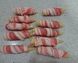 ヤングコーン豚バラ肉巻作り方1写真