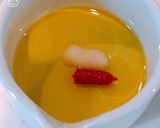 レンジで簡単！蒸し麺で、ペペロンチーノ作り方2写真