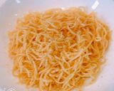 レンジで簡単！蒸し麺で、ペペロンチーノ作り方6写真