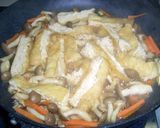 じゅわぁぁぁんな油揚げとキムチ丼作り方4写真