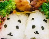 お弁当 パンダ作り方2写真