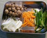鶏の野菜あんかけ☆フライパンひとつで♪作り方1写真