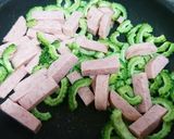 ゴーヤチャンプルー風パスタ作り方2写真