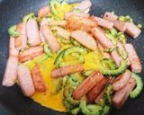 ゴーヤチャンプルー風パスタ作り方3写真