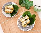 大葉とハムのほんのり甘い卵焼き作り方4写真