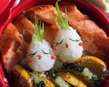【簡単】 キャラ弁 とんがり頭の顔むすび作り方17写真