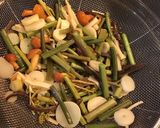 料理人が作る簡単山菜炊き込みご飯作り方1写真