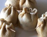 ヘルシー！コンニャクいっぱい茶巾煮作り方5写真