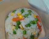炒めご飯✕ミックスベジタブル作り方6写真