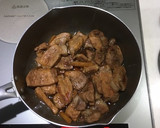煮るだけで簡単、豚ロース肉の生姜煮作り方3写真