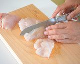 妊娠、授乳に！鶏とかぼちゃのカレーソテー作り方1写真
