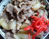 すぐ出来る牛丼　外食が減るかもね？作り方11写真