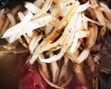 ごぼうと牛肉の炊き込みご飯作り方3写真