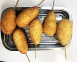 ちゃんとのび〜るチーズハットグ作り方7写真