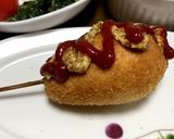 ちゃんとのび〜るチーズハットグ作り方8写真