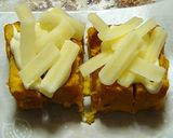 お弁当に♪カボチャのチーズマヨ焼き作り方2写真