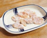 鶏ささ身と胡麻の冷やし麦茶漬け作り方2写真