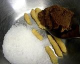 ブロッコリー、カリフラワーにんにく味噌作り方2写真