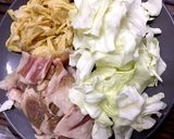 切り干し大根とカルビ肉の卵炒め作り方2写真
