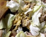 切り干し大根とカルビ肉の卵炒め作り方4写真