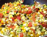 夏野菜カレーの春巻き～時々チーズin～作り方6写真