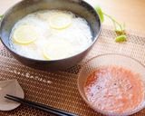 完熟トマトだれのイタリアンそうめん作り方5写真