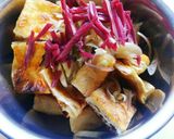 揚げの紅生姜と茗荷和え作り方9写真