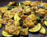 夏野菜とチキンのタンドリー炒め作り方7写真