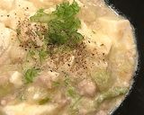 白麻婆豆腐作り方4写真