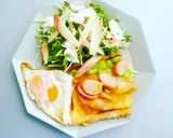 豆苗とみょうがのサラダ作り方5写真