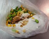 おつまみに！枝豆とコーンのつまみ揚げ作り方1写真