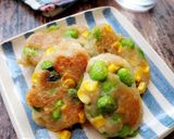 おつまみに！枝豆とコーンのつまみ揚げ作り方3写真