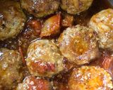 お子様に♡トマトソースの小さなハンバーグ作り方5写真