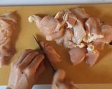 調味料２つ！簡単♡鶏胸肉でスタミナ唐揚げ作り方1写真