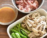 豚こまとピーマンの味噌炒め【作り置き】作り方1写真