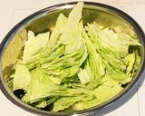 キャベツとカニカマのレンチン常備菜作り方1写真