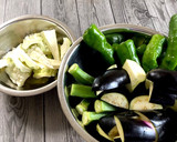 夏野菜の揚げ浸し作り方1写真