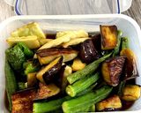 夏野菜の揚げ浸し作り方5写真