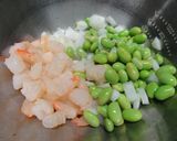 *えびと枝豆と玉ねぎのかき揚げ*作り方1写真