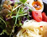 柚子胡椒香る釜玉素麺♪♪アレンジ素麺♪♪作り方3写真
