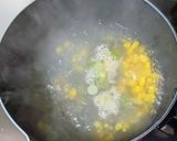 コーン入り卵スープ作り方5写真
