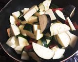 ヘルシー！夏野菜の柚子ポン炒め☆作り方2写真