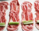 お弁当に☆セロリの豚肉巻き　柚子胡椒風味作り方2写真