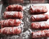 お弁当に☆セロリの豚肉巻き　柚子胡椒風味作り方3写真