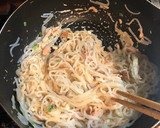 白滝とほうれん草のツナマヨ炒め作り方5写真