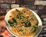 白滝とほうれん草のツナマヨ炒め作り方6写真