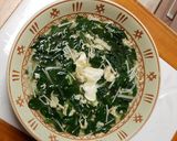 モロヘイヤのかき玉スープ作り方4写真