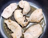 超簡単☆ベビーリーフとチキンのサラダ作り方4写真